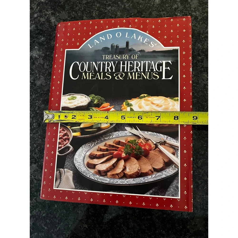 Land O Lakes Treasury of Country Heritage‎ Meals Cookbook Vintage 1994 Hardcover